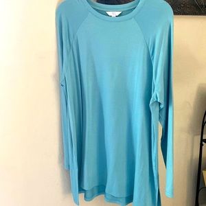 Long sleeve soft material size large